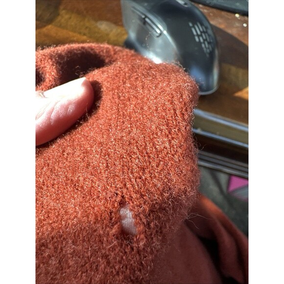 VTG Alan Paine 100% Lambs Wool Pullover Men’s Sweater Damage sz large - Picture 5 of 9